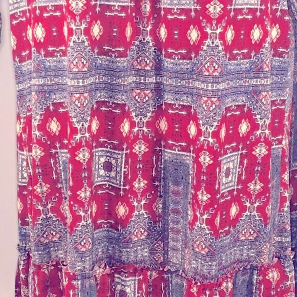 BCBGeneration Chili Pepper Off Shoulder Shift Dress Large - Picture 5 of 16